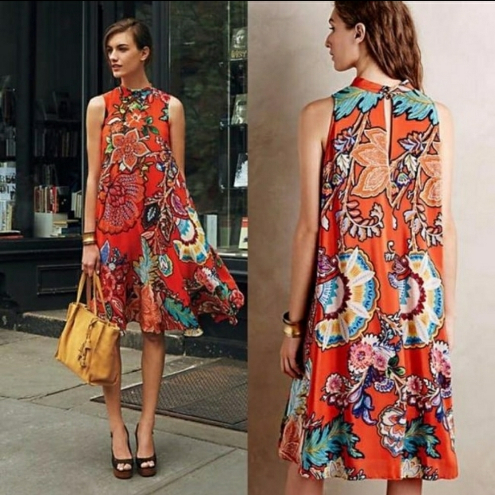 Maeve Larkhill Swing Dress Size Small